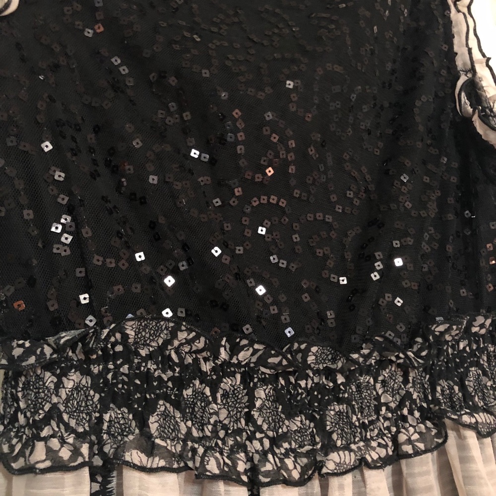 American Rag Black and Tan Dress | Size Medium - Picture 4 of 6